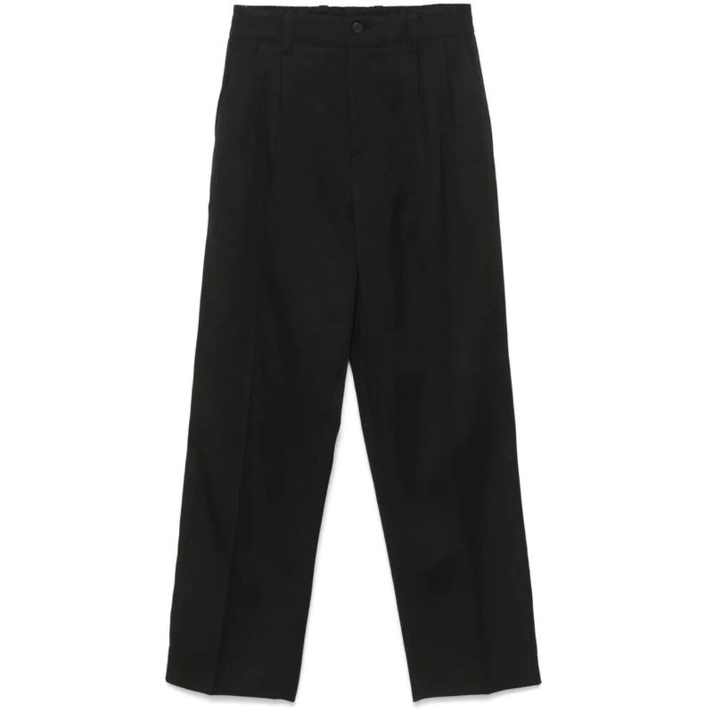 Golden Goose Men "Golden M`S" Slacks Jogging Light Dry Wool Gabardine